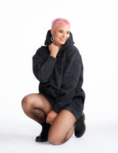 2m Collegekangas, black glitter -50%
