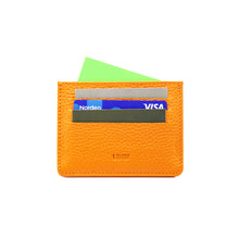 Fanny Flat Card Wallet Orange