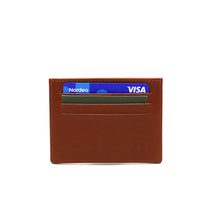 Matt Card Wallet Cognac