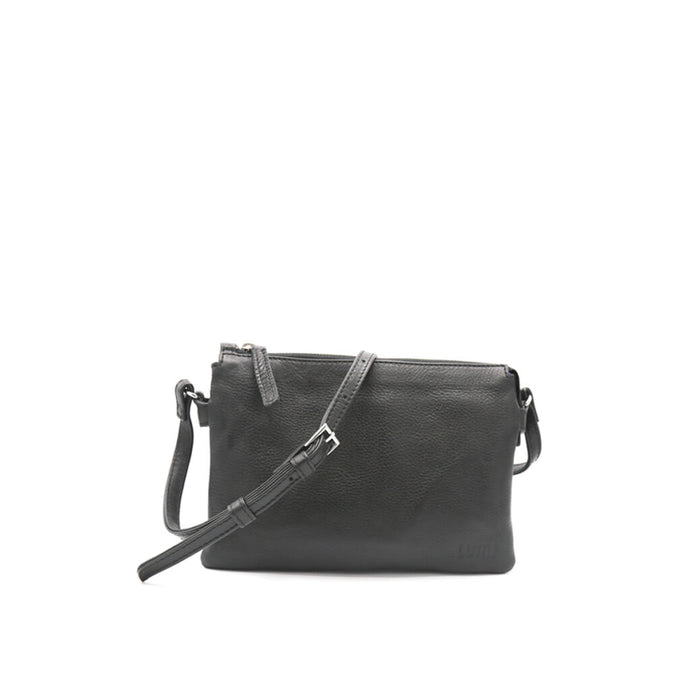 Pirta Large Crossbody Pouch, Black