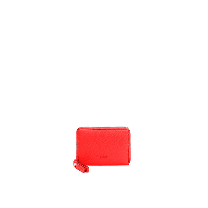 Small Ziparound Wallet Red