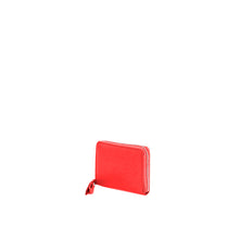 Small Ziparound Wallet Red