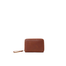 Small Ziparound Wallet Cognac