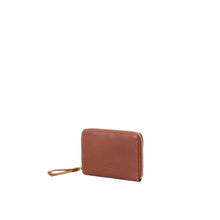 Small Ziparound Wallet Cognac