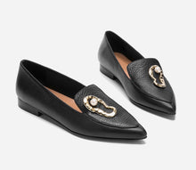 Alexa Leather Oyster Black